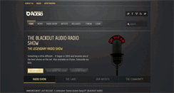 Desktop Screenshot of blackoutaudio.co.uk